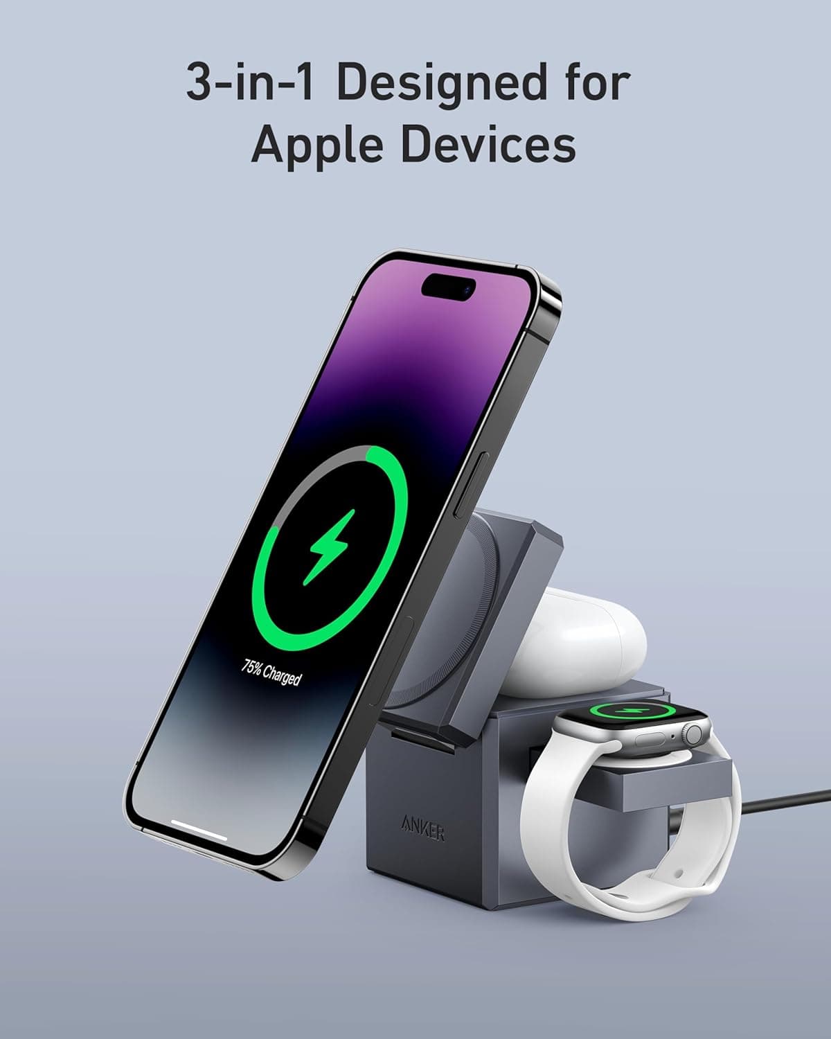 3-in-1 Cube with Qi2 hover image