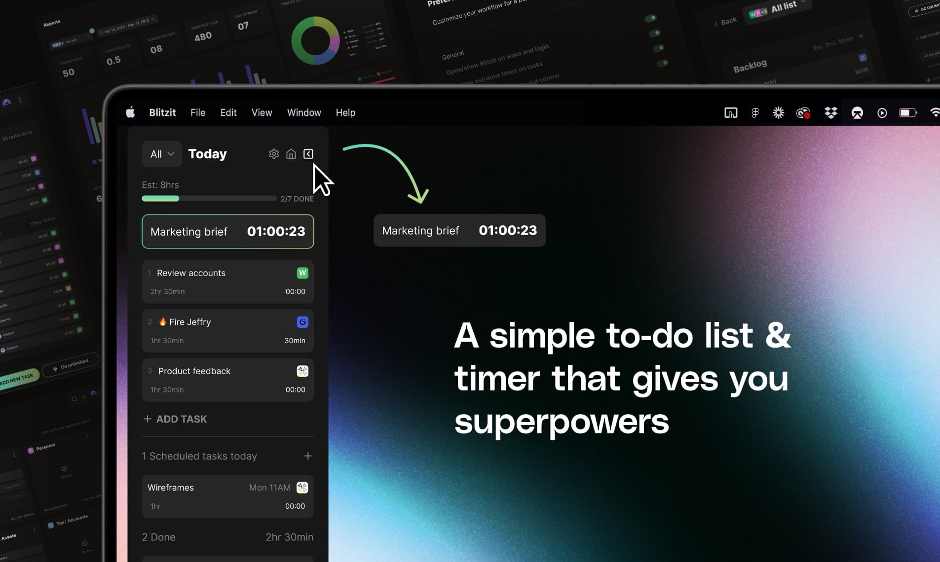 Blitzit screenshot