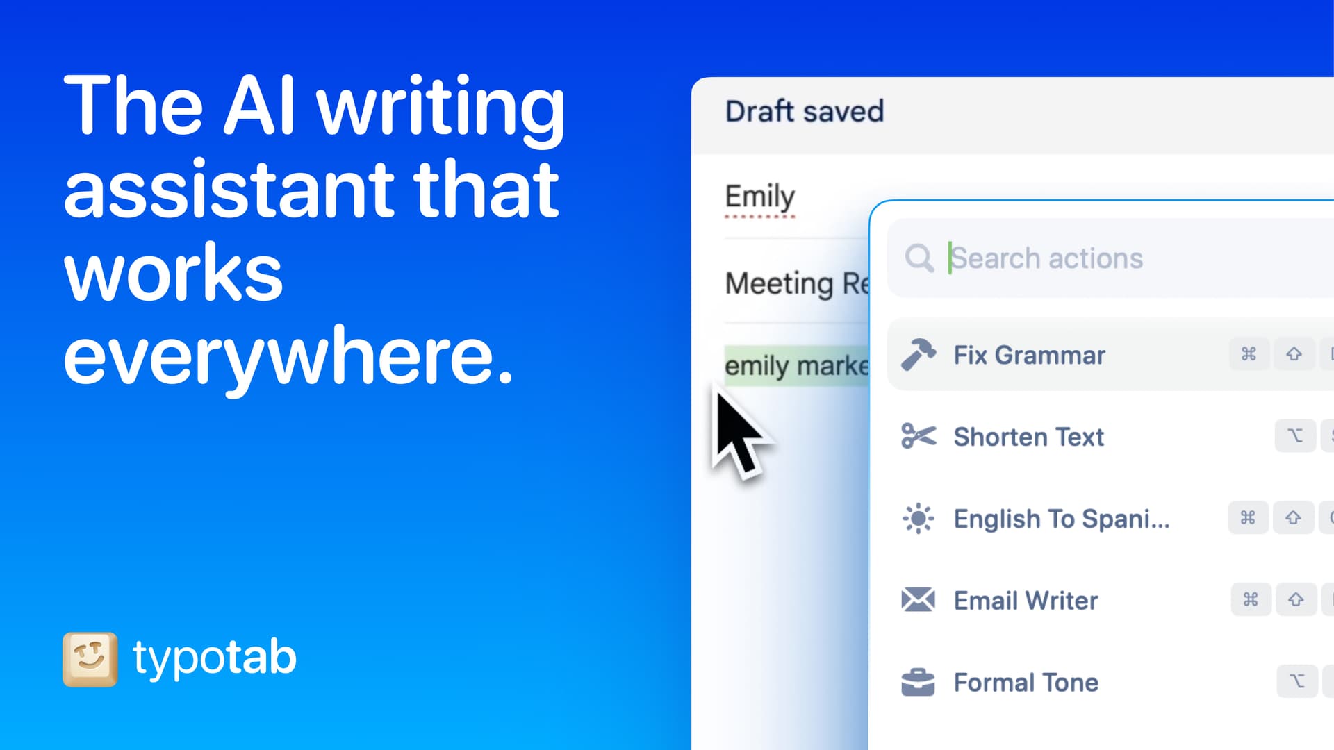 TypoTab screenshot